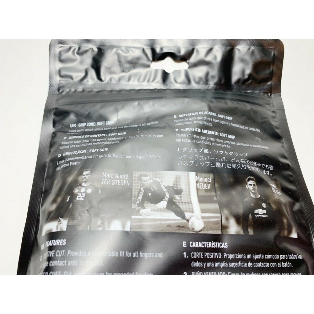 Adidas Tiro GL Club Goal Keeper Black White Gloves - Picture 6 of 6